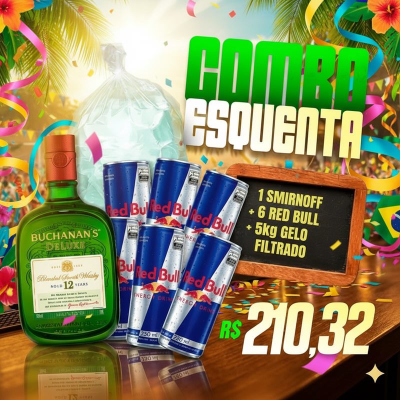 Combo Buchanan's 12 anos